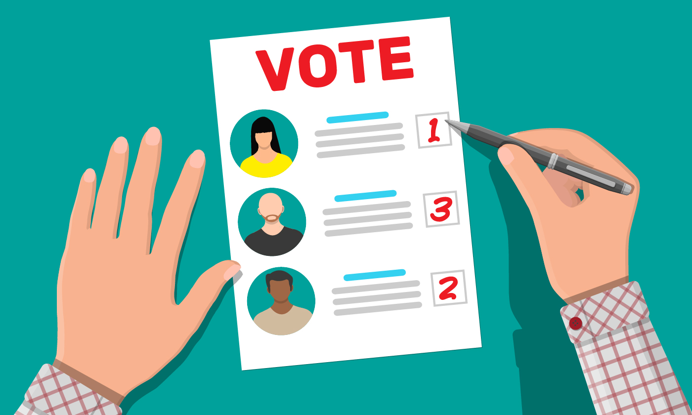 A citizen connects to politics by they are given the right to vote. When a citizen has a right to vote, they are making a dec