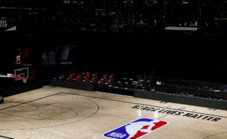 NBA playoffs black lives matter