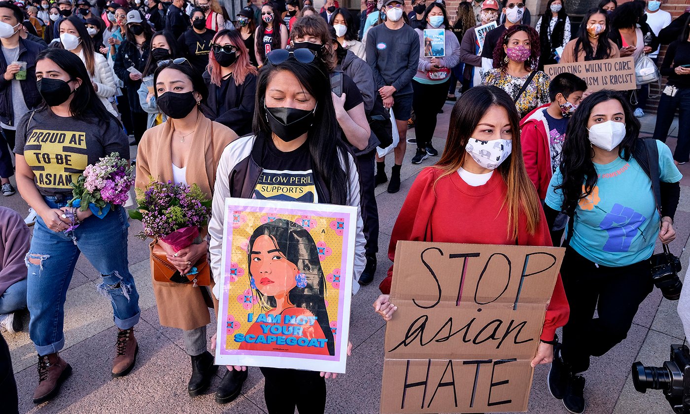 Violence Against Asian Women in the photo photo