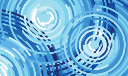 Illustration of water ripples