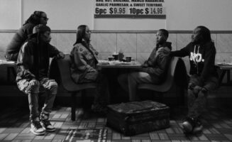 A group of rappers discuss the impact of their lyrics potentially being used as evidence, from the documentary “As We Speak.”