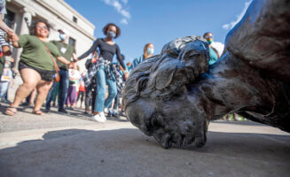 Monumental Shifts Stonebreakers explores what it means to remove statues that honor historic—and ongoing—injustice in the U.S.