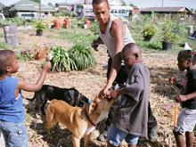 OSBG Turner with kids