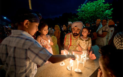 A Sikh prayer ceremony. Photo by Maryland GovPics.