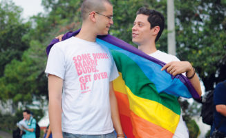 Felipe Matos and husband