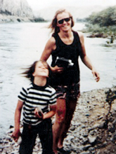 Marietta Jaeger-Lane and daughter
