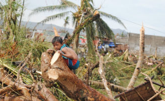 Haiyan Child photo courtesy of EU Humanitarian Aid and Civil Protection