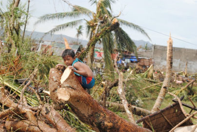 Haiyan Child photo courtesy of EU Humanitarian Aid and Civil Protection
