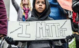 Black Lives Matter Boy photo by Sarah-Ji