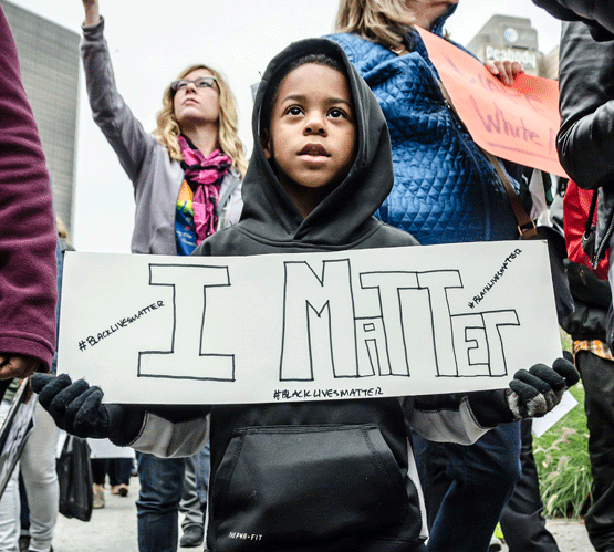 Black Lives Matter Boy photo by Sarah-Ji