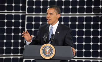 President Obama. By Brian Ybarbo.