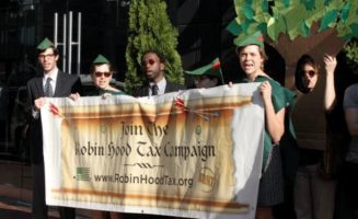 Robin Hood Tax photos courtesy of IPS