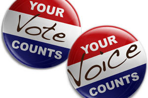 Your Vote/Voice Counts