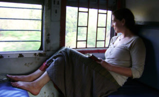 Monica Byrne in India