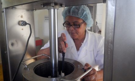 Francisca Fidelia Rivas melting chocolate.jpg