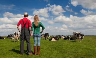Farmer Couple photo from Shutterstock