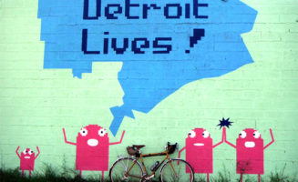 Detroit Lives art by RussTeaches.