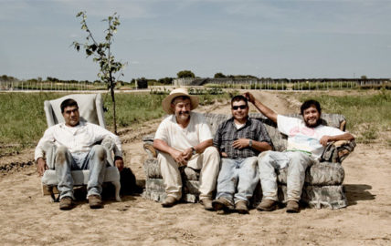 Mexican farm workers in Texas.