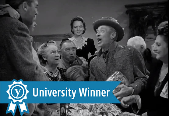 It's a Wonderful Life Primary University Banner