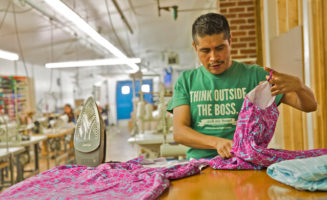 Worker-owner Walter Vicente. Photo by Dana Dillehunt.