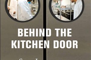 Behind the Kitchen Door Book Covr