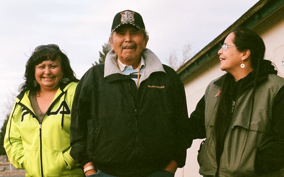 The Sampson family. Photo by Rachael Stoeve.