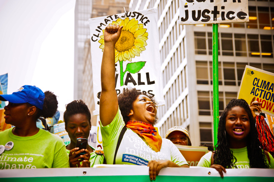 A scene from the People’s Climate March. Photo by Light Brigading / Flickr.