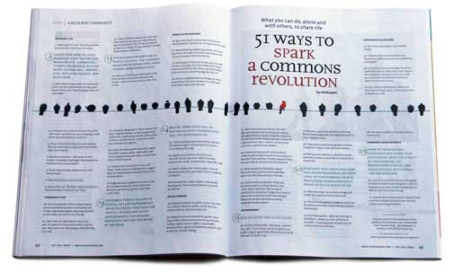 SPREAD commons poster