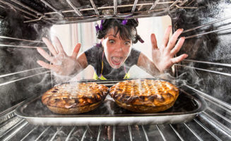 Angry cook by Shutterstock