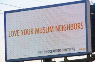 Love your muslim neighbors