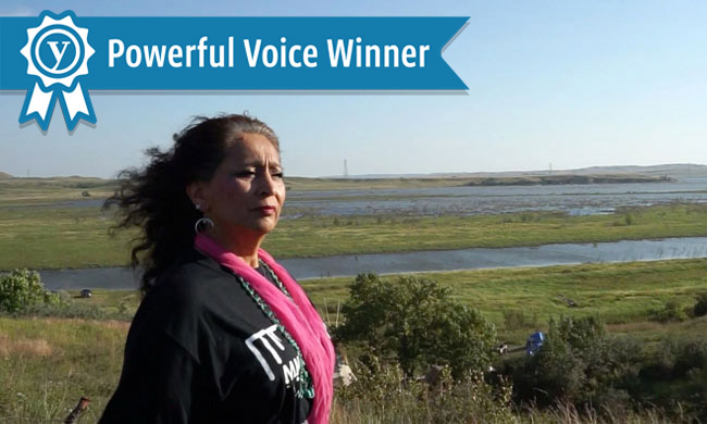 Powerful voice winner banner