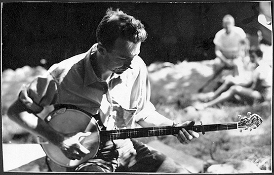 Young Pete Seeger