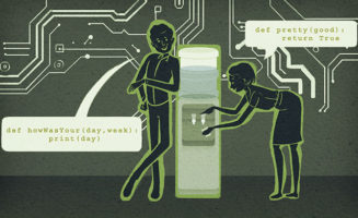 Holacracy illustration by Jennifer Luxton.