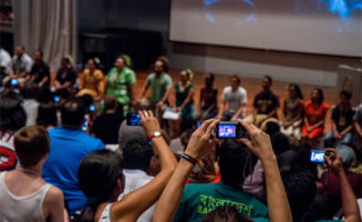 Global Power Shift conference. Photo by Shadia Fayne Wood / Project Survival Media.
