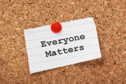 Everyone Matters photo by Shutterstock