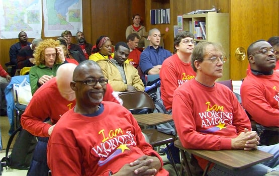 Working America organizer training