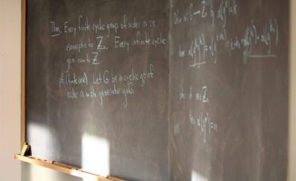 Chalkboard photo by Derek Bruff