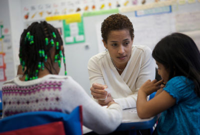 Teacher and students. Photo by US Department of Education
