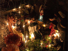 Nativity Scene in Mexico