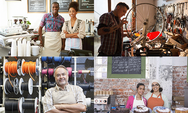 Small Businesses photo by Shutterstock