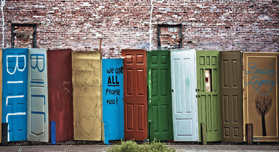 Doors photo by Orlin Bertsch