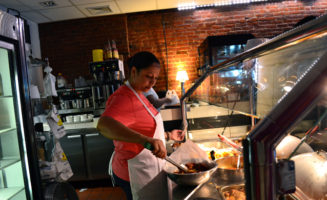 Rossy Caba’s restaurant.