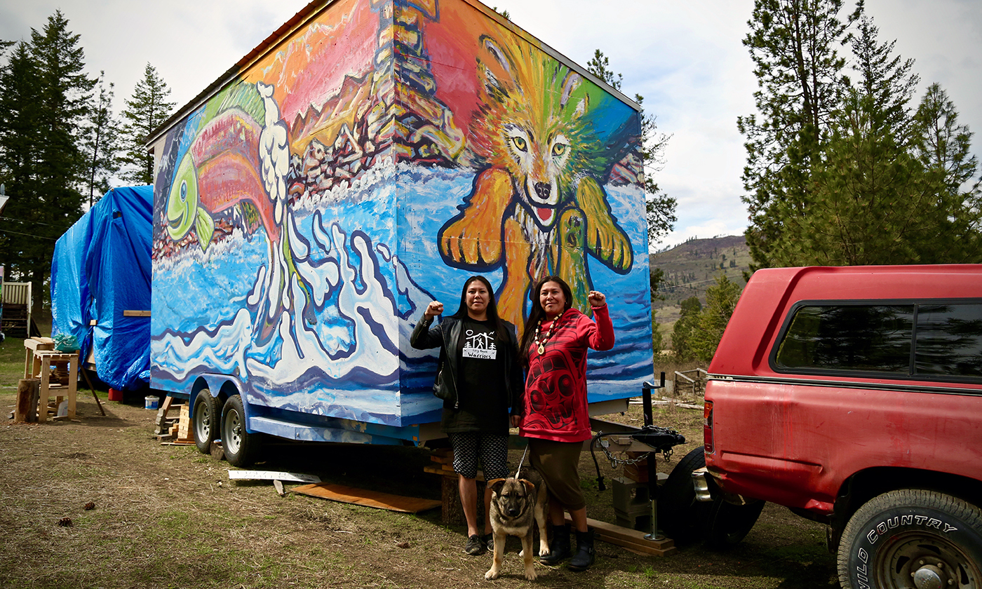 Indigenous Women Built These Tiny Houses to Block a Pipeline—and Indigenous Women Built These Tiny Houses to Block a Pipeline—and