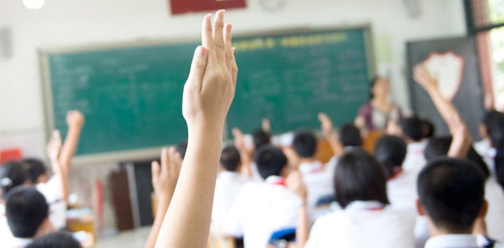 Classroom photo by hxdbzxy/Shutterstock